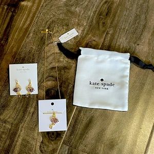 Kate Spade • Purple Flamingo Set